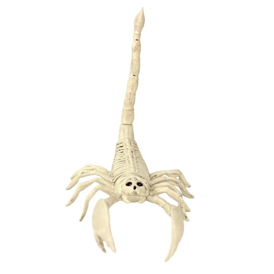 Halloween Decoration Mini Skeleton Bone Statues Poseable Rat Dog Spider Cat Owl Skeleton Figurine for Haunted House Party Decor