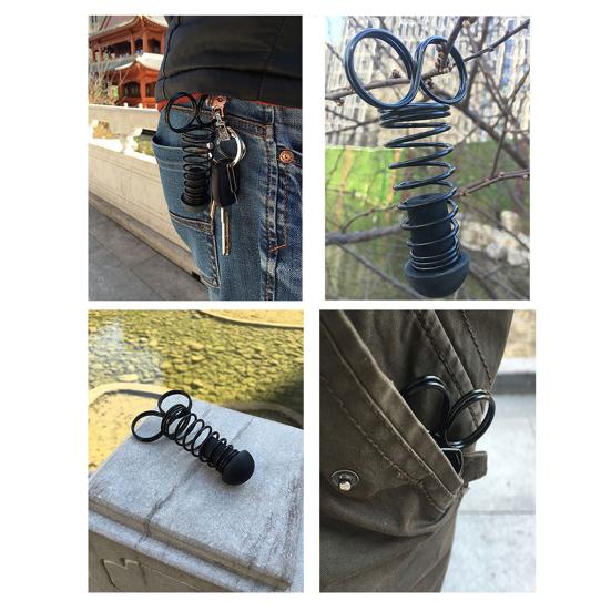 1/2Pcs Finger Grip Strengthener Strength Training Spring Two-Finger Flexibility Exerciser Kids Adults Hand Finger Trainer Anxiety Relief Fidget Toy