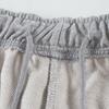 NH01 Herren Sportshorts, Elastischer Bund, Lässige Fitnessshorts, Schwarze Baumwolle Trainings- & Streetwear-Hose