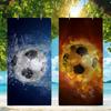 Sports Soccer Print Towel Quick Drying Beach Towels Are Suitable For Swimming Pools Camping Yoga And The Gym