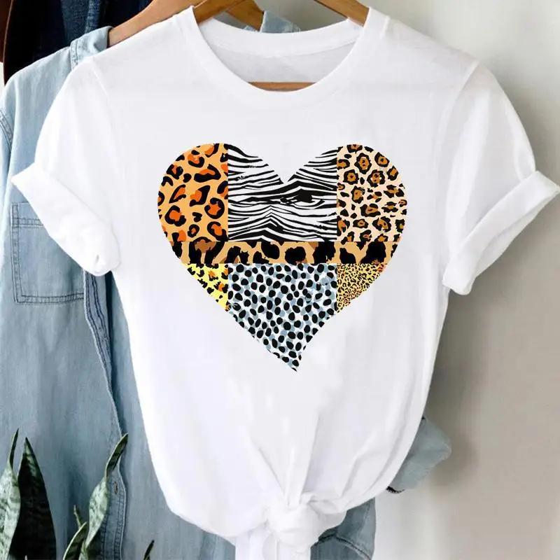 

New Selling Womens Flower Love Shortsleeved Tshirt Womens Tshirt Summer Top Women Harajuku Style Print Graphic T Shirts S
