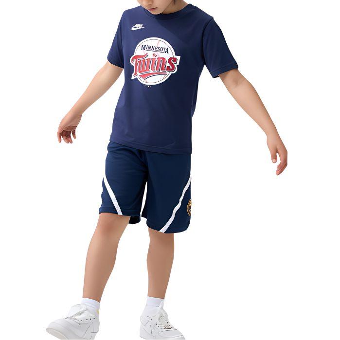 Nike T Shirt Dark Navy Blue Teenagers HM3560-410