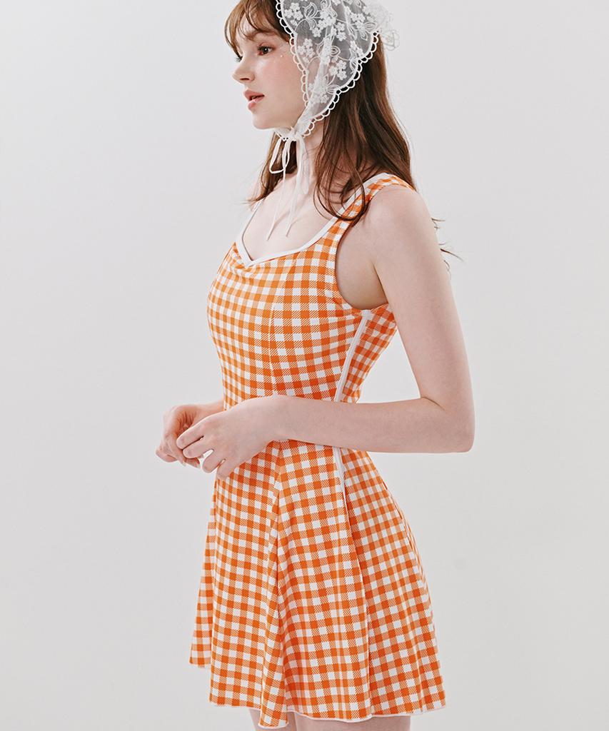 Sonyalebai New Shape One-Piece Check 2 Colors