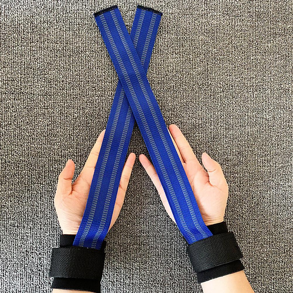 Silicone Weightlifting Straps Anti-Slip Lifting Wrist Wrist Crossfit Strength Grips Support Straps Hand Deadlifts Training