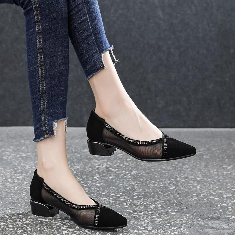 Women's Summer Loafers Ladies Luxury Casual Social For Women Trends 2024 Comfortable Low Heels Pointed Toe Outdoor Fashion Shoes