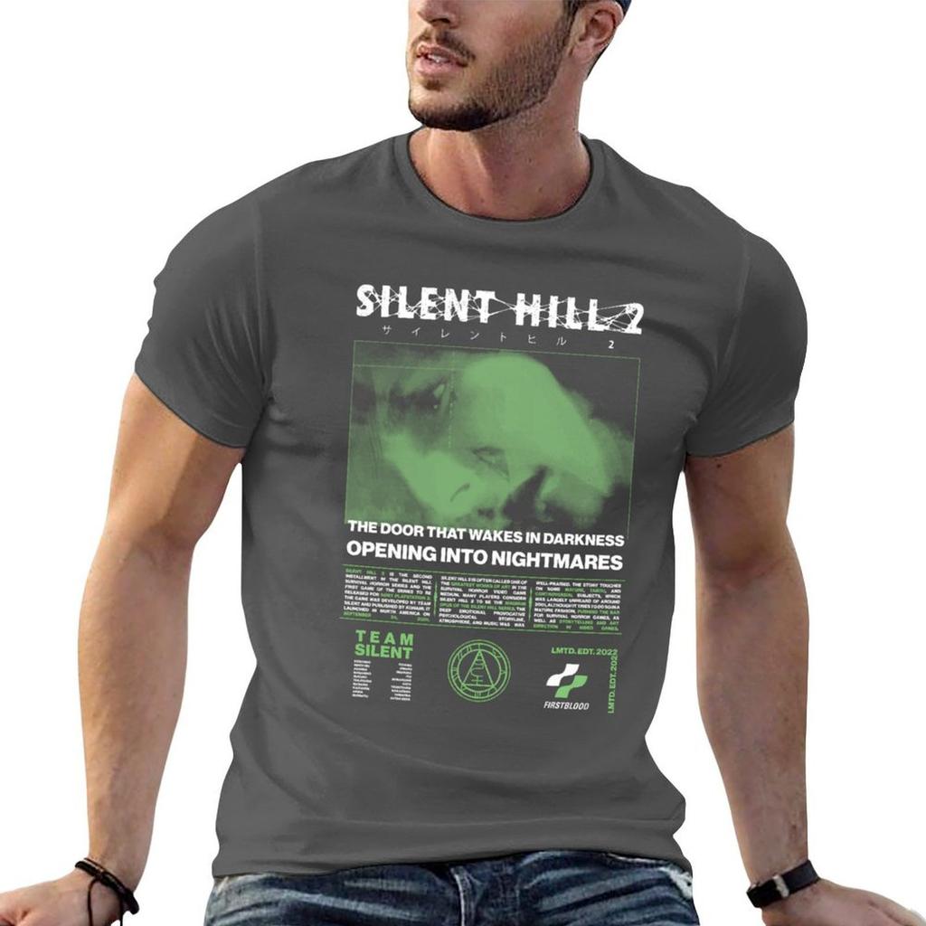 Silent Hill 2 V1 Tshirt Breathable Lightweight Summer Top