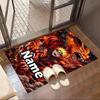 Benutzerdefinierter Name Personalisierter Demon Slayer Druck Teppich, Vielseitiger Heimdekor Teppich, für Spielzimmer, Wohnung, Balkon, Eingangsbereich, Flur Geschenk