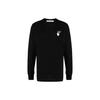 FW21 Logo Arrow Pattern Round Neck Long Sleeves Black Men's OMAB001F21JER0011084