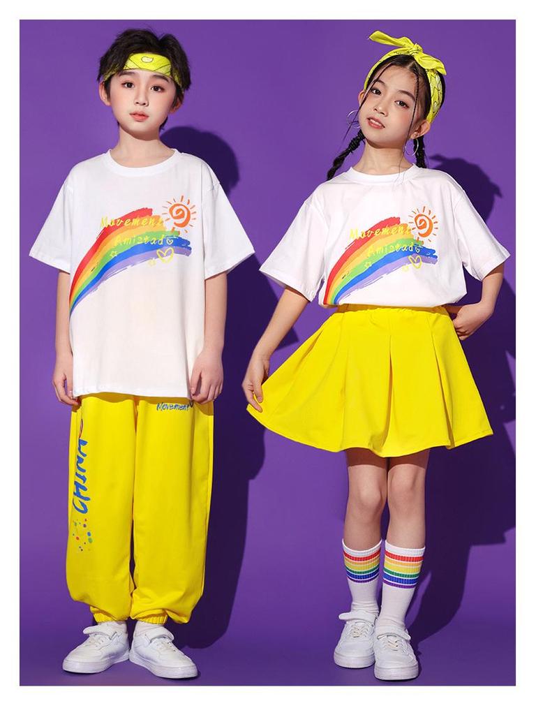 Kindergarten Rainbow Choir & Cheerleading Performance Uniform