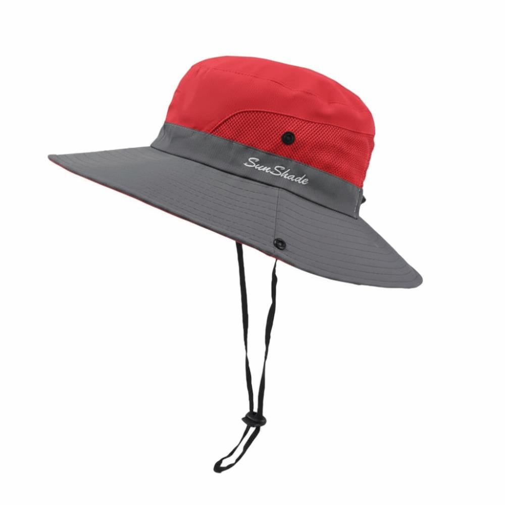 New Spring/Summer Fisherman S Hat Foldable Mesh Mountaineering Hat Outdoor Breathable Bucket Hat Cycling Travel