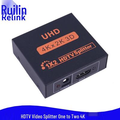 4K HDMI Splitter: 1 Input To 2 Output Screen Sharing Converter
