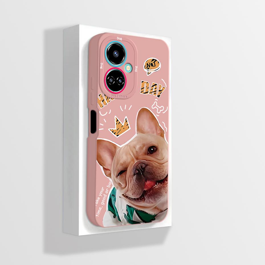 For Tecno Camon 19 Case Camon 19 Pro Neo Phone Case Astronaut Flower Camera Protection Anti Drop Liquid Silicone Soft Back Cover