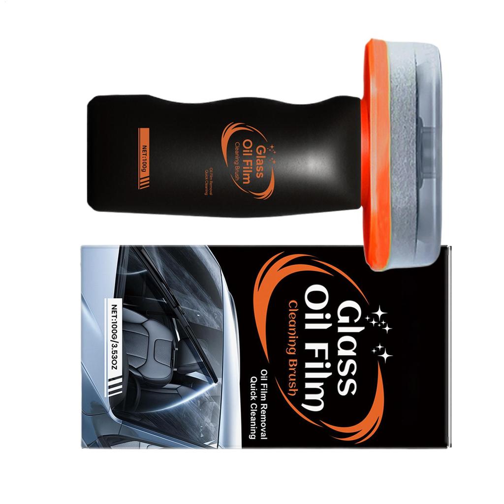 Car Windshield Oil Film Removal Rain Repellent Cleaning Brush Handheld Car Glass Antirain Coating for Car Oil Film Remover