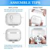 Protective Case for Apple AirPods Pro 2 Bluetooth Earphones