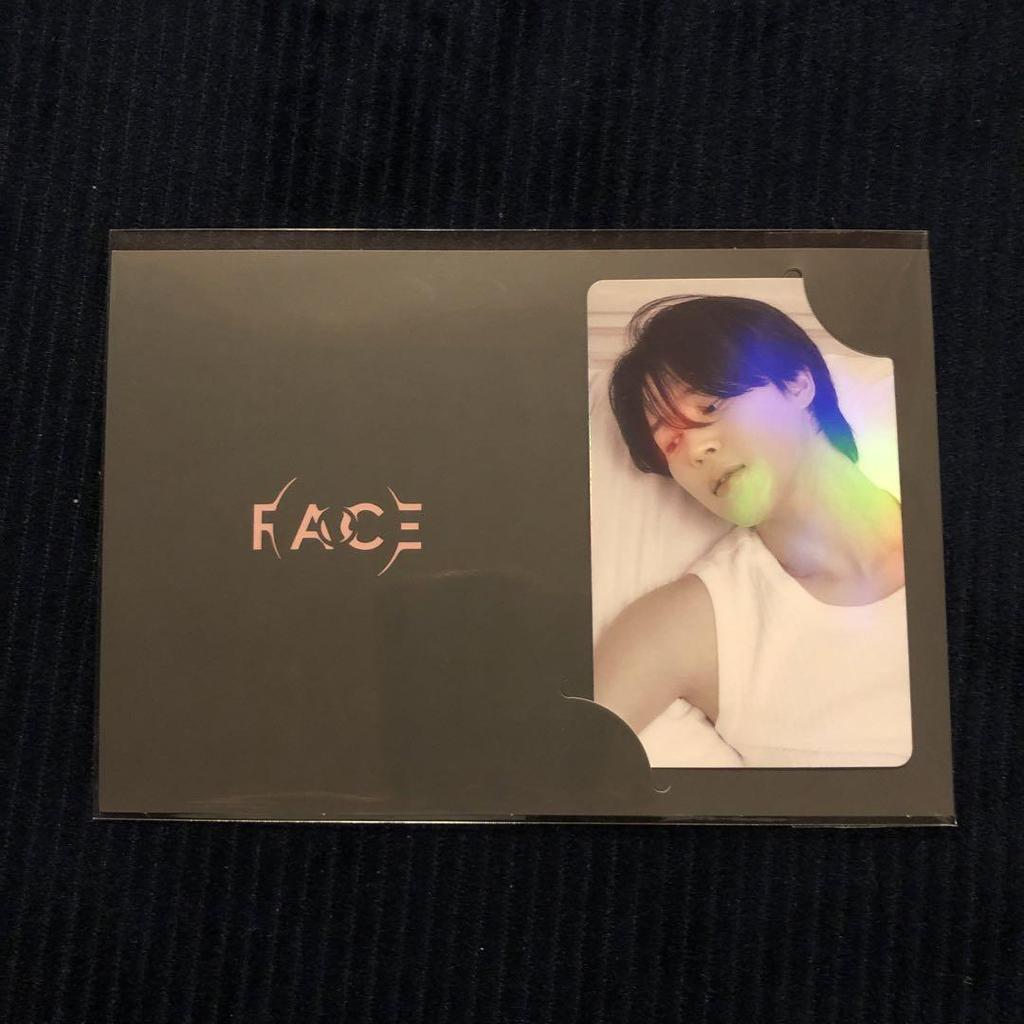 [USED] BTS Jimin Solo Album FACE Trading Card CD Photo Card JIMIN