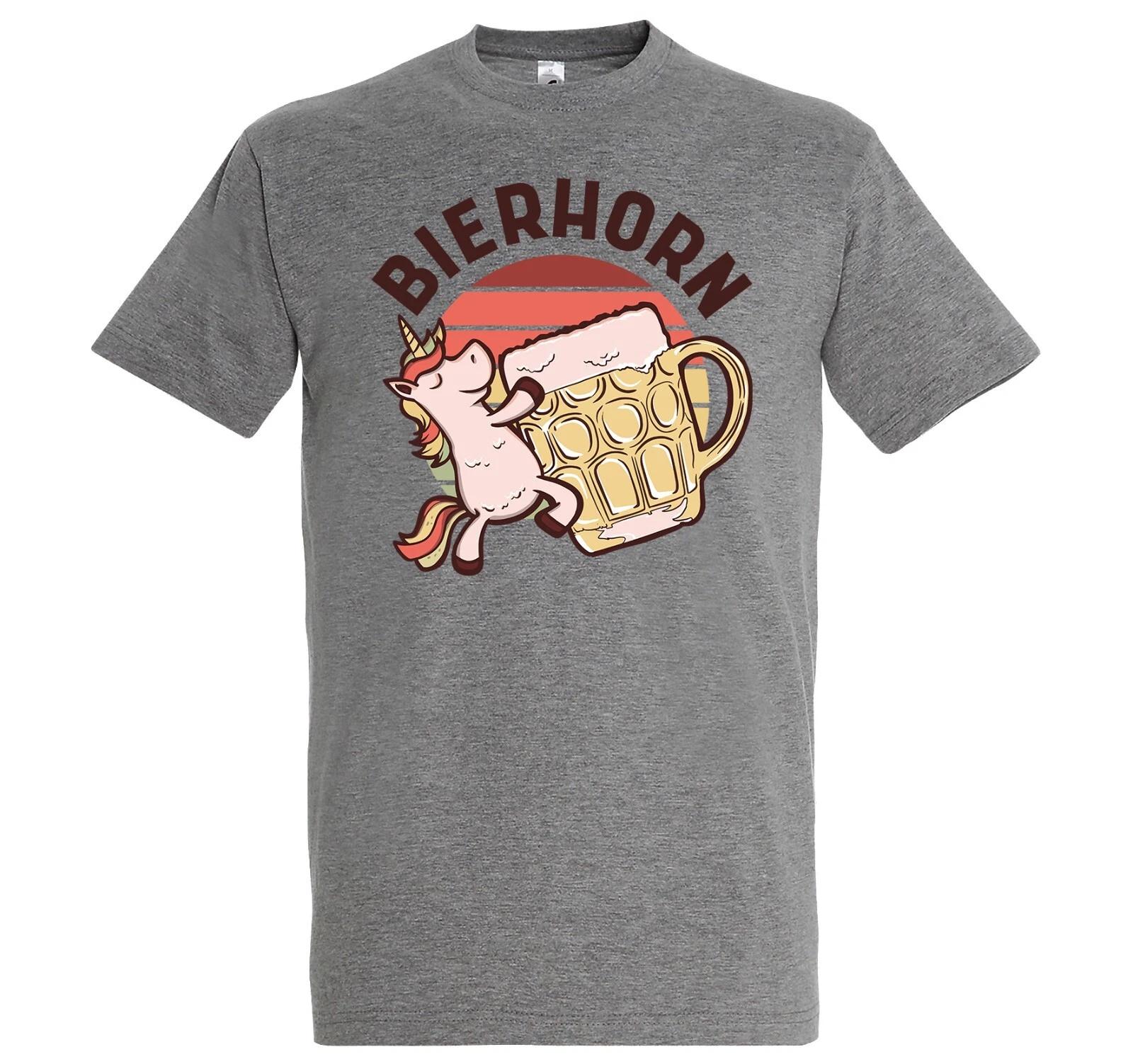 Youth Designz Men s Logo Print Funny Beer Horn T-Shirt S