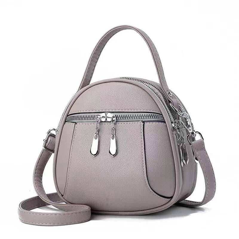 

Authentic Brand Women s Shoulder Bag Soft Leather Girls Handbag Fashionable Simple Female Crossbody Bolsas 18cm8cm18cm