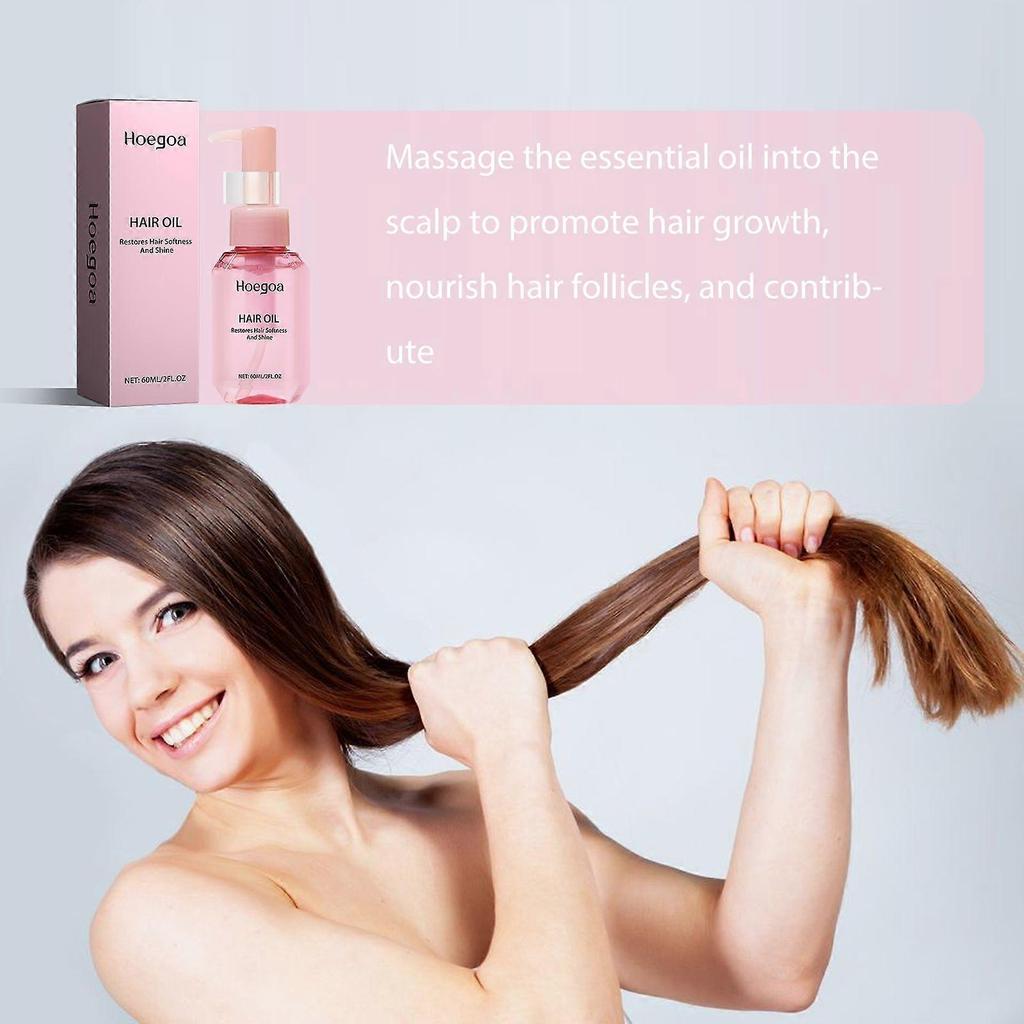 2025 Latest Model Hair Care Essential Oil, Smoothing Hair Repair Hair End