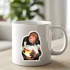 50Pcs Funny Monkey Sticker Waterproof Hilarious Vinyl Decals Waterproof Chemical-free Stickers for Luggage Laptops Water Bottles Skateboards
