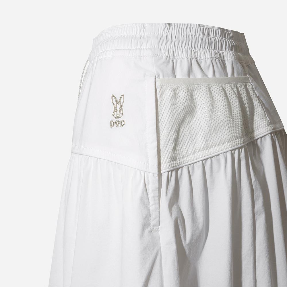 Diodi Women'S) See-Through Balloon Fit Skirt (Off White 2)