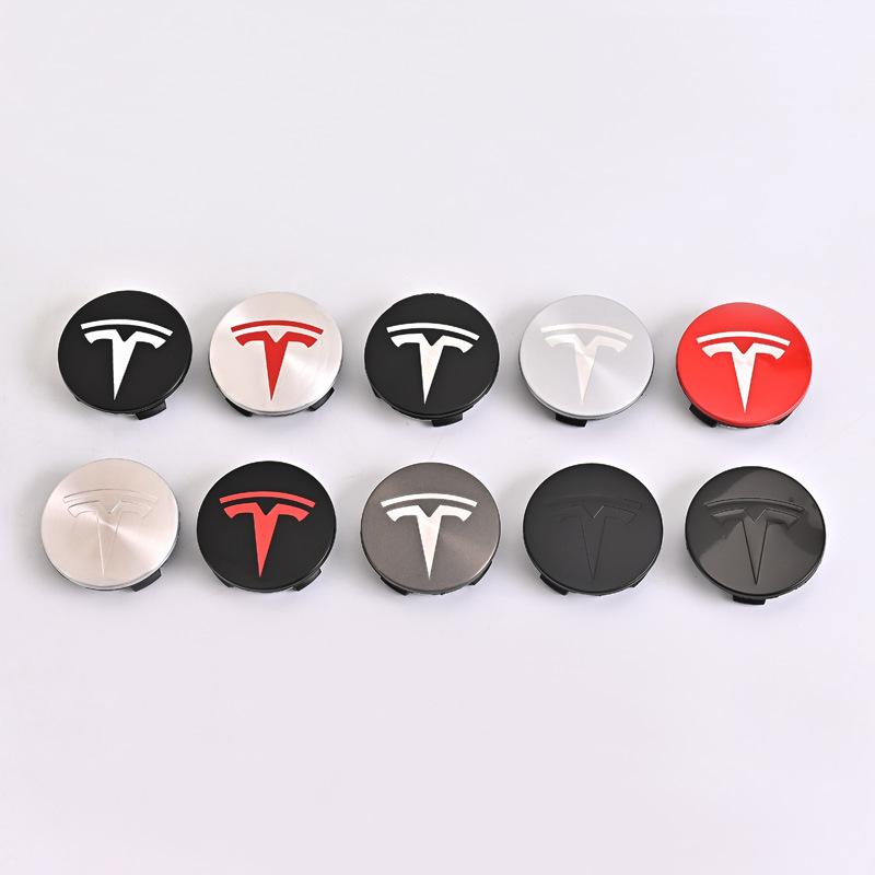 1pcs Tesla model 3/Y modified accessories hub cap 18-inch 19-inch center cover Tire logo cover Plastic center hub cap