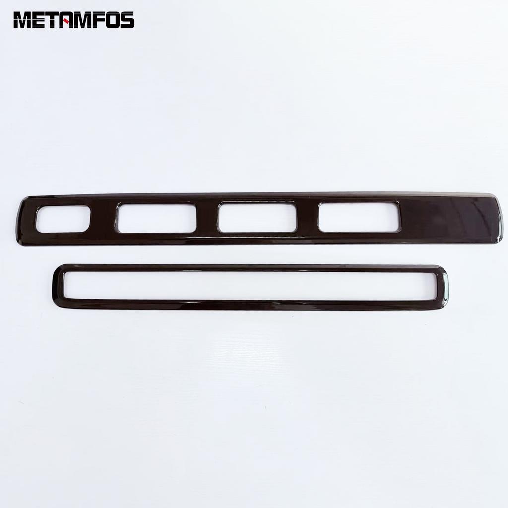 Interior Accessories For Honda Freed 2024 2025 2026 Carbon Fiber Rear Seat Air Conditioner Adjustable Switch Panel Cover Trim