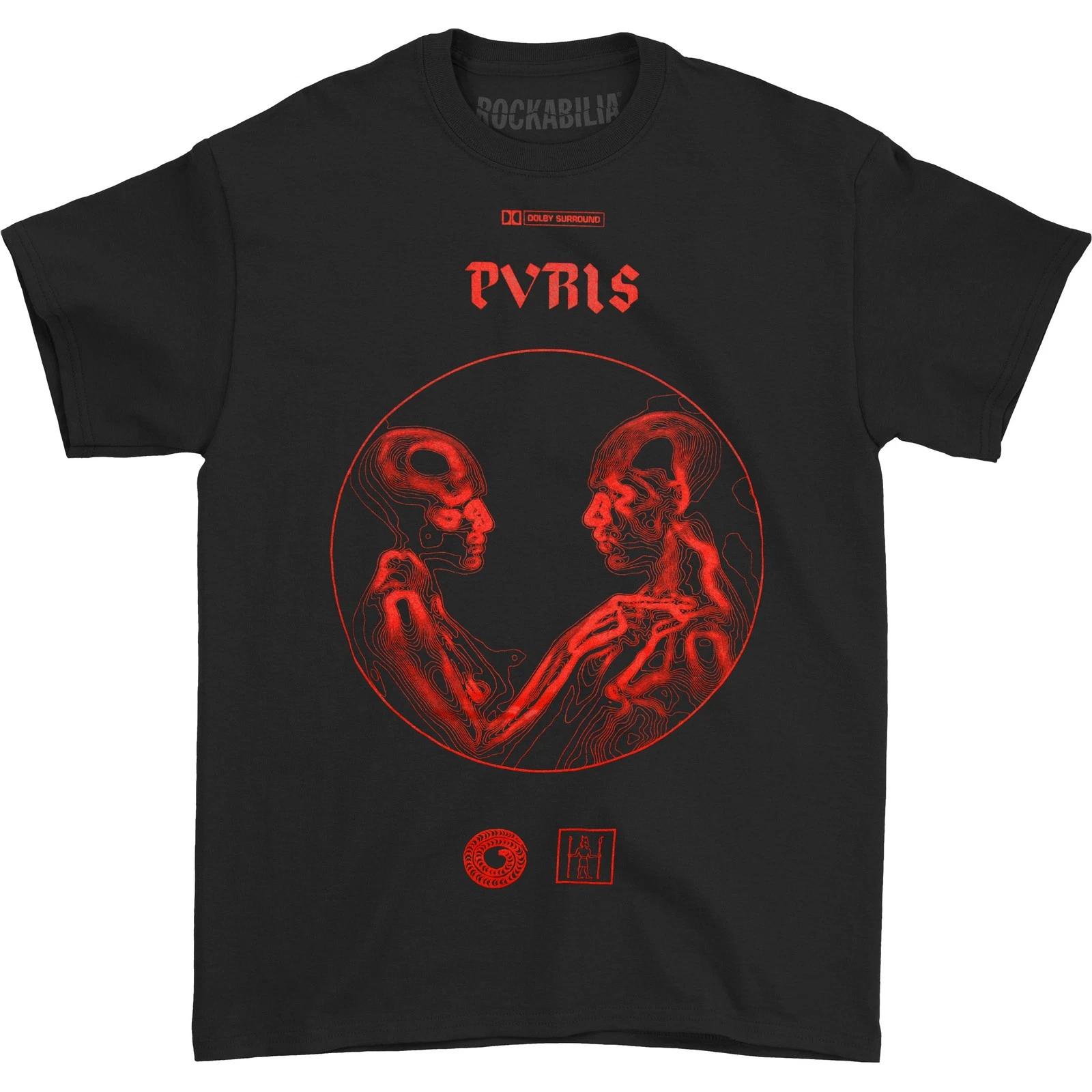Men s Pvris Lovers Slim Fit T-shirt Medium Black S