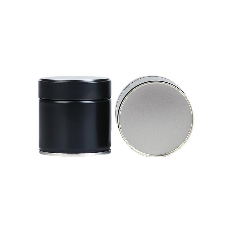 Portable Sealed Round Tinplate Tea Cans - Moisture-Proof & Universal