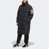Adidas Originals Long Heavy Fill Down Jacket With Detachable Hood Men Outerwear Black H58055