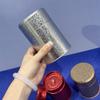 Mini Size Tea Jar Circular Shape Metal Box Storage Supplies Iron Can  Tea Storage