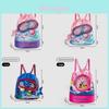 Kids Waterproof Swim Tote With Multiple Pockets For Beach And Pool Use