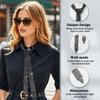 Trendy 1.3M Long Bling Scarf Neckerchief Sparkling Luxury Choker Necklace Crystal Necktie Collar Jewelry Collar