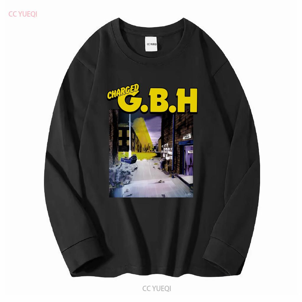 CHARGED GBH T SHIRT 80s uk punk uk82 discharge exploited varukers english dogs long or short sleeves vintage Washed Soft