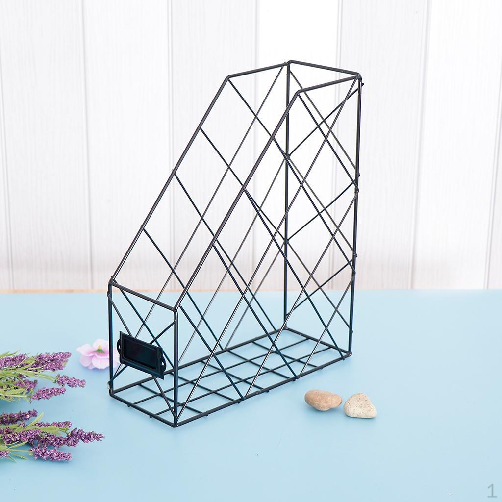 Holder office and home Table Organizer Folder Sorter black Single Tier-Black 1070₽