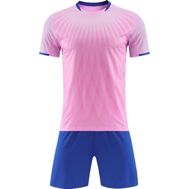 Ensemble Uniforme de Football Homme Été Uniforme de Football Plaque Légère Équipe de Compétition Étudiante Entraînement Uniforme Enfant Adulte Maillot Séchage Rapide 6332