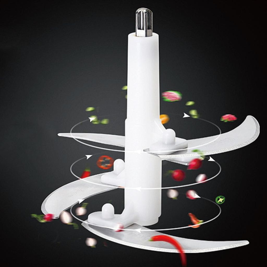 מטחנת בשר חשמלית ביתית מטבח זכוכית טחנת ירקות מכונת מלית תוסף מזון מכונת בישול 2 ליטר