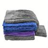 Car Towel Cleaning Drying Car Polishing Cloth Soft Edgeless Car Detailing Waxing Towel