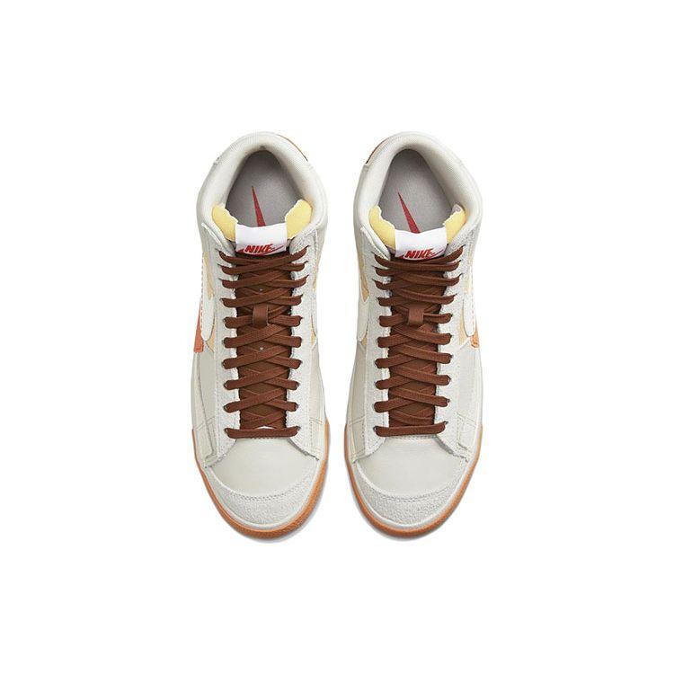 Nike Blazer Mid 77 Pro Club Remastered - Pecan Men Sneakers Cream Light-Bone Sesame DQ7673-001