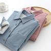 Chemise décontractée rétro 2024 pour femme à manches longues en velours respirant – Nouvelle collection Automne/Hiver
