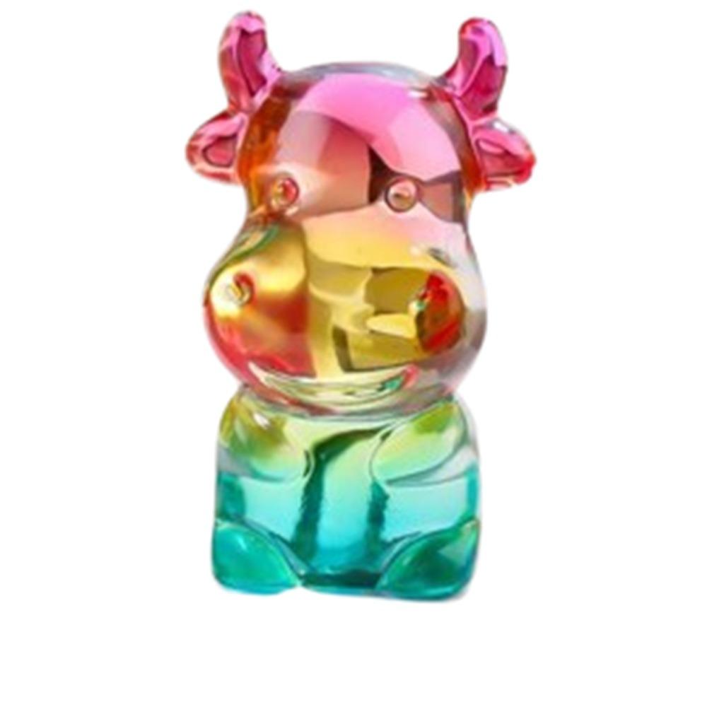 Crystal Cartoon Animal Figurines Elegant Mini Miniature Figure  Desktop Ornament