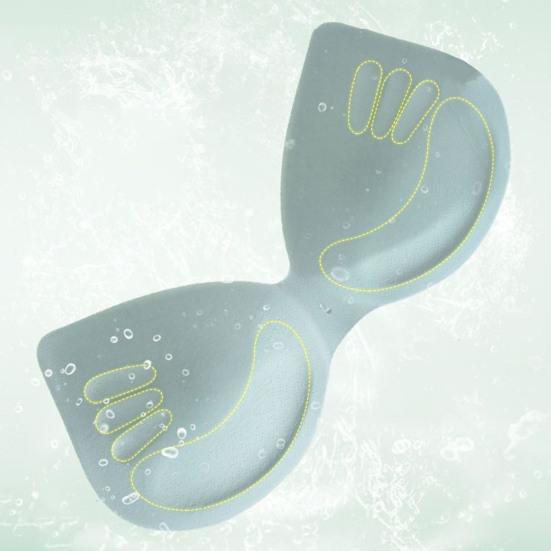 Women Traceless Bra with Chest Pad No Steel Ring Underwear Non-slip Adjustable Wide Strap Back Posture Adjustment Vest Style Bra