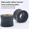 4Pcs Fixed Ring Shock Absorber Bushes 10MM 12MM Black Rubber Sleeve Motorcycle Electric Vehicle Universal Buffer Rubber Ring