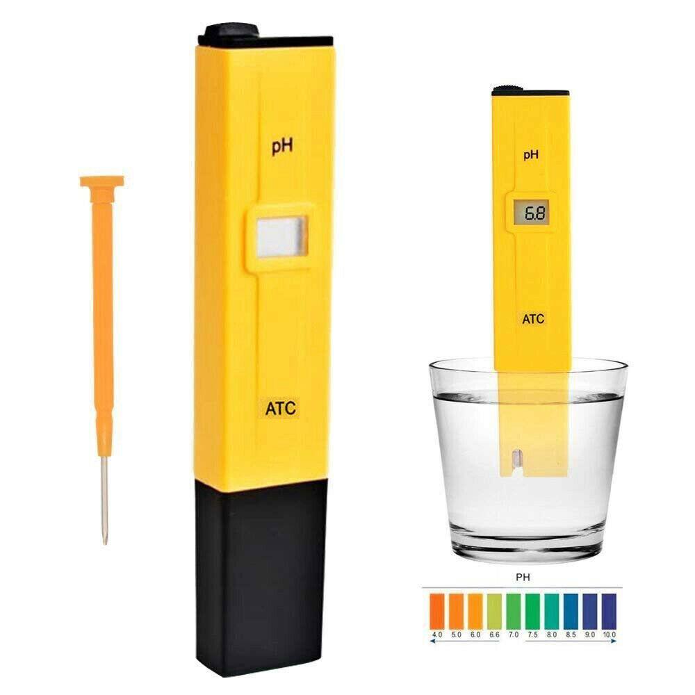 

Digital PH Meter Hydroponic Pool Water Aquarium Wine Pocket Portable PH Tester yellow #1