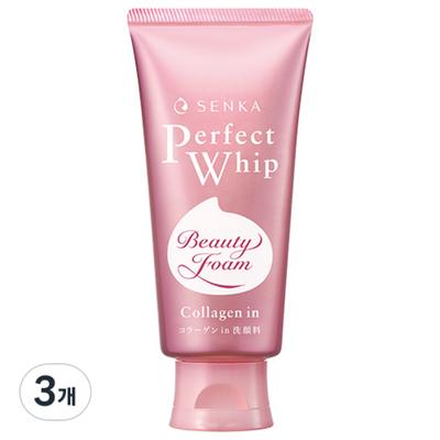 Perfect Whip Collagen In A Cleansing Foam, 120g, 3 Pieces