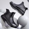 Herbst Winter Herren Regenstiefel Wasserdicht Gummi Angelschuhe Regenschuhe Outdoor Rutschfest Leichte Schuhe Langlebige Wasserdichte Gummi Angelschuhe