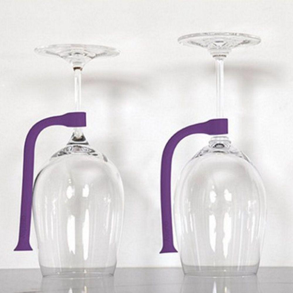 

Adjustable Fixed Bendable Dishwasher Holder Wine Fixed Rack Wine Glass Holder Stemware Saver 4PCS