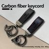 Car Carbon Fiber Keychain Strap Key Chain Rope Ring Lanyard Holder For Volvo V40 V60 C30 C70 S60 S80 S90 XC40 XC60 XC70 XC90 T6