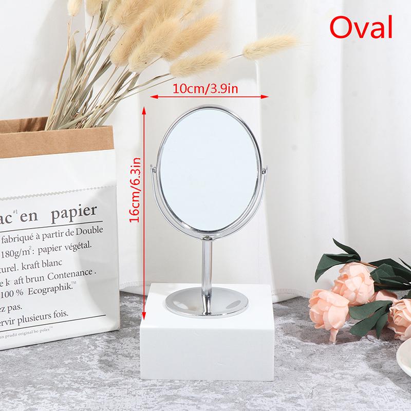 Mirror Magnification Tabletop Vanity Table Round Mirror Double Sided Makeup Tool
