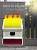 Wireless Solar-Powered Sound and Light Outdoor Siren Alarm