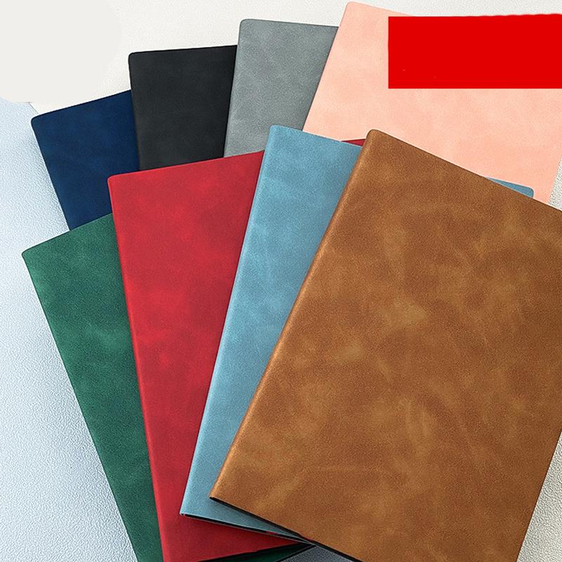 10 Colors A5 Notebook - Soft Suede Leather Lined Journal with 160 or 240 Pages, Elegant Notepad for Work,Study, Gift for Writers